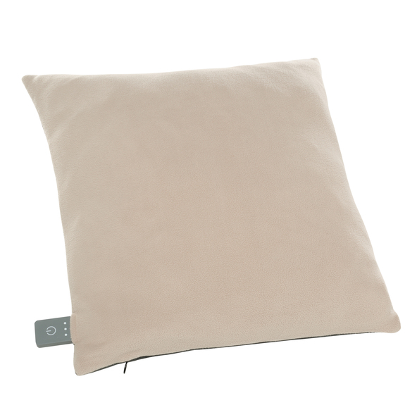 Heizkissen aufladbar, Teddy/Vlies, taupe