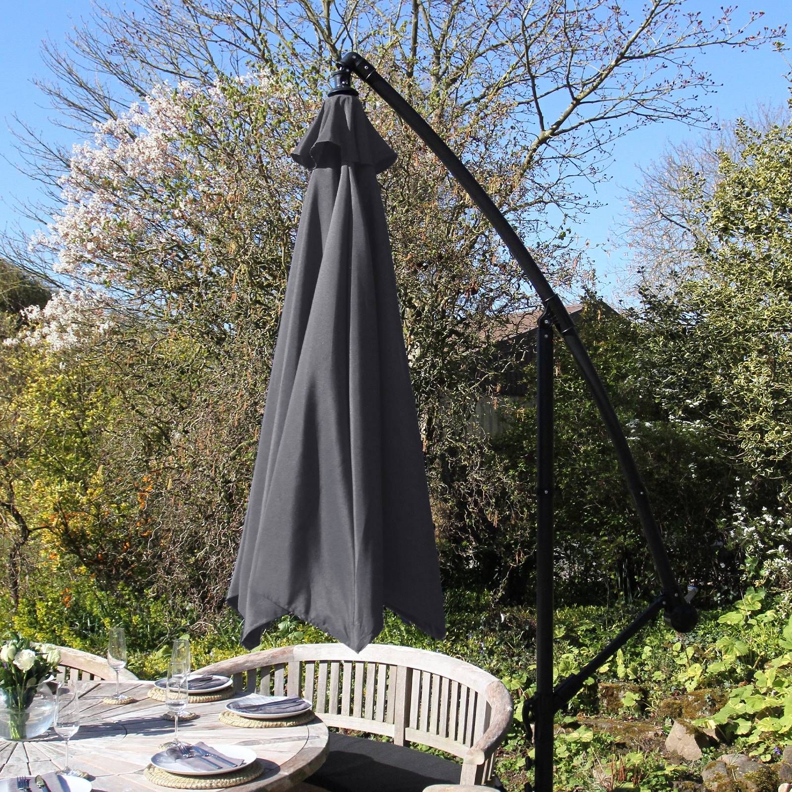 Monstershop 300 freitragender Sonnenschirm