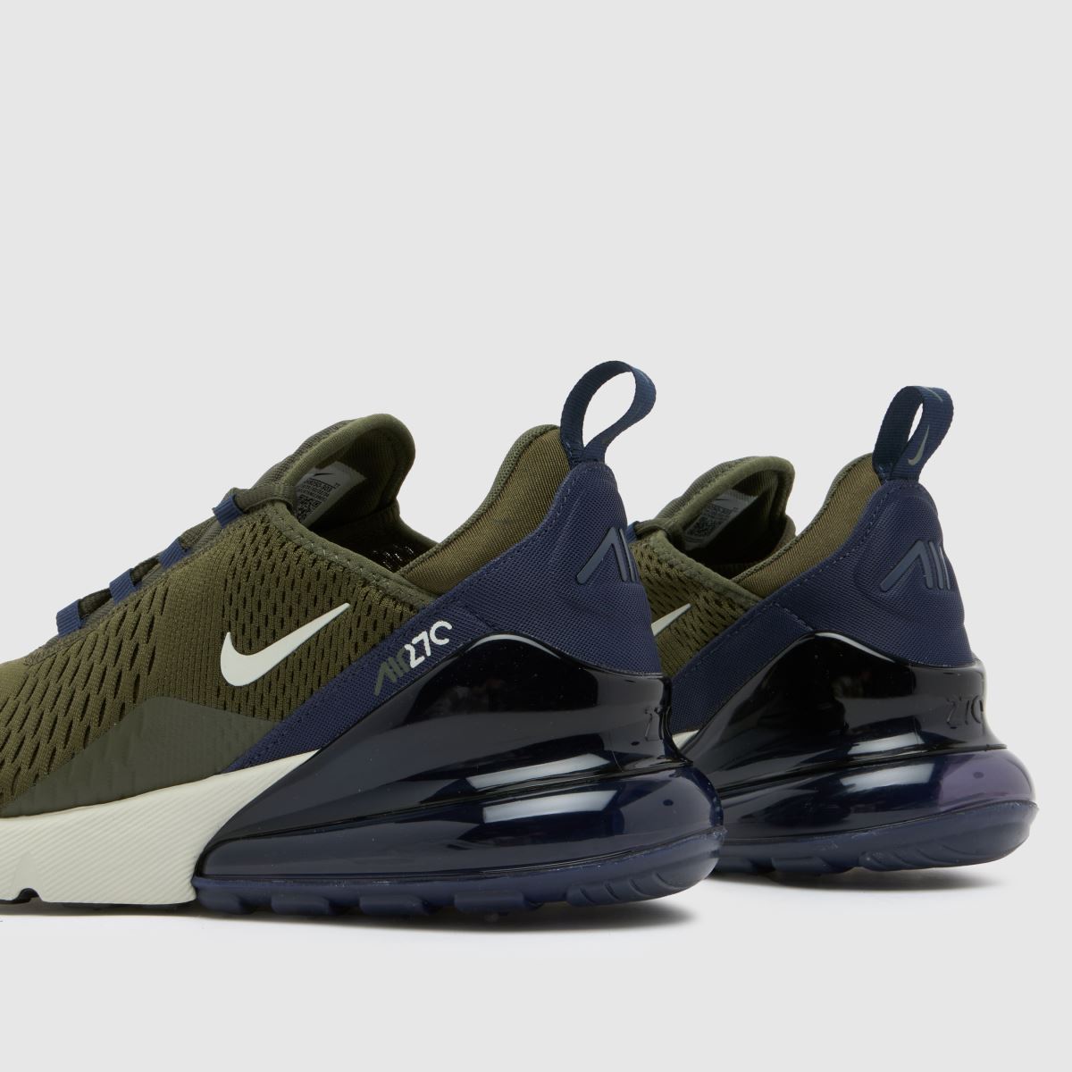 Nike Air Max 270 cipők zöld színben