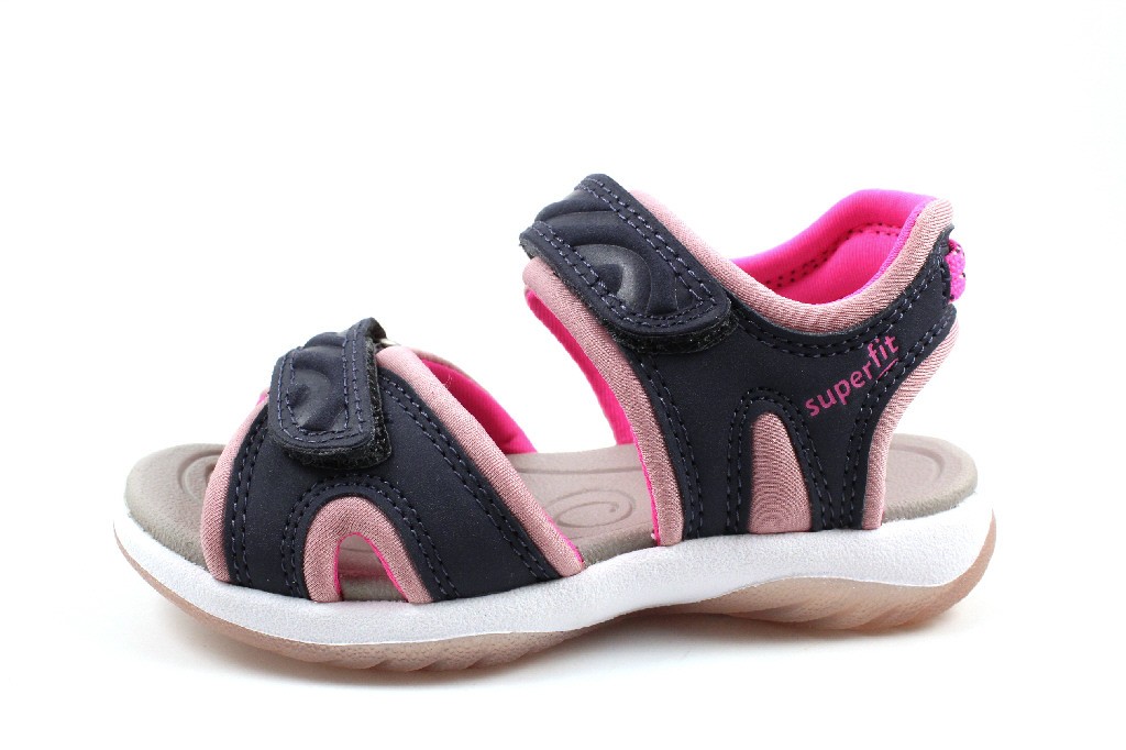 SUPERFIT Mädchen Sandalen blau Sandale Synthetik - SUNNY