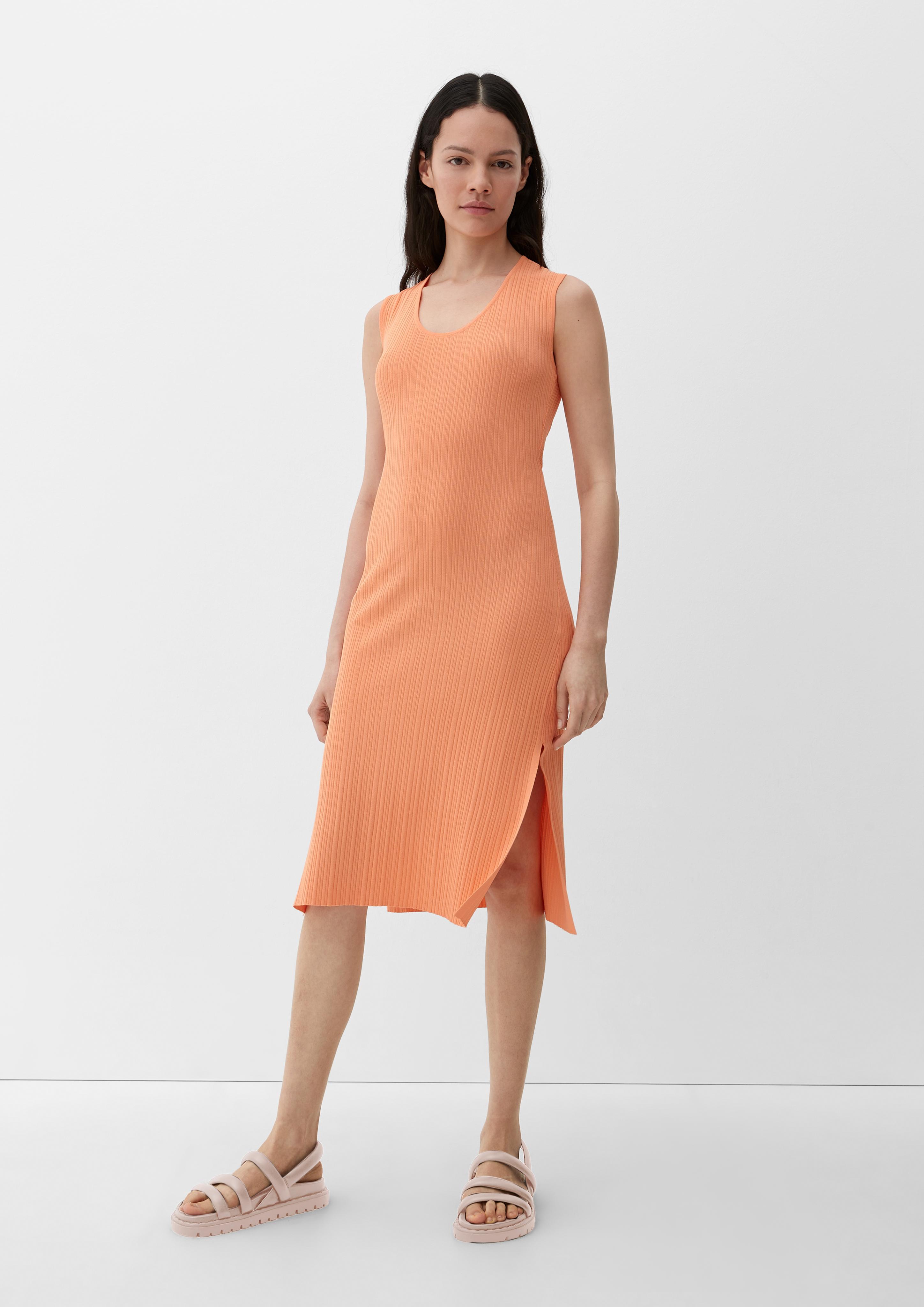 Midikleid mit Strukturstreifen  2131266-2115