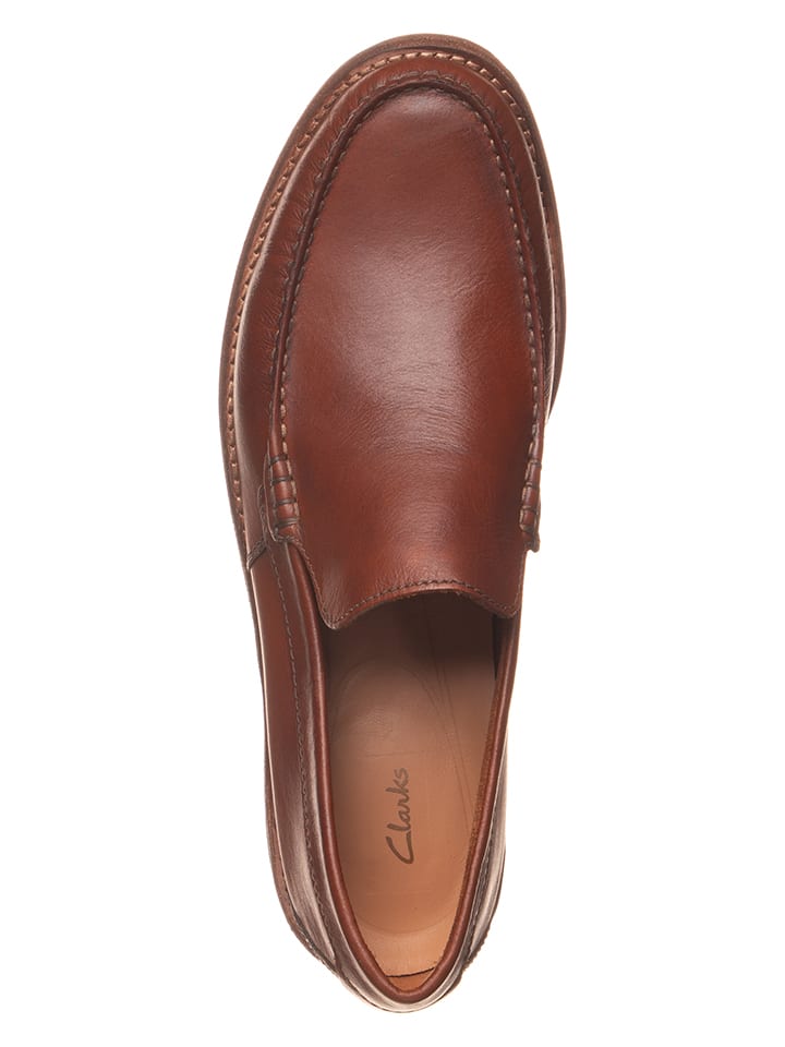 Clarks Leder-Slipper 