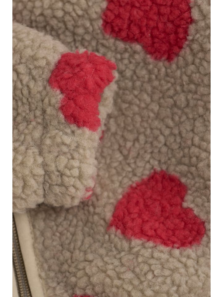 CeLaVi Plüschjacke in Rot günstig kaufen