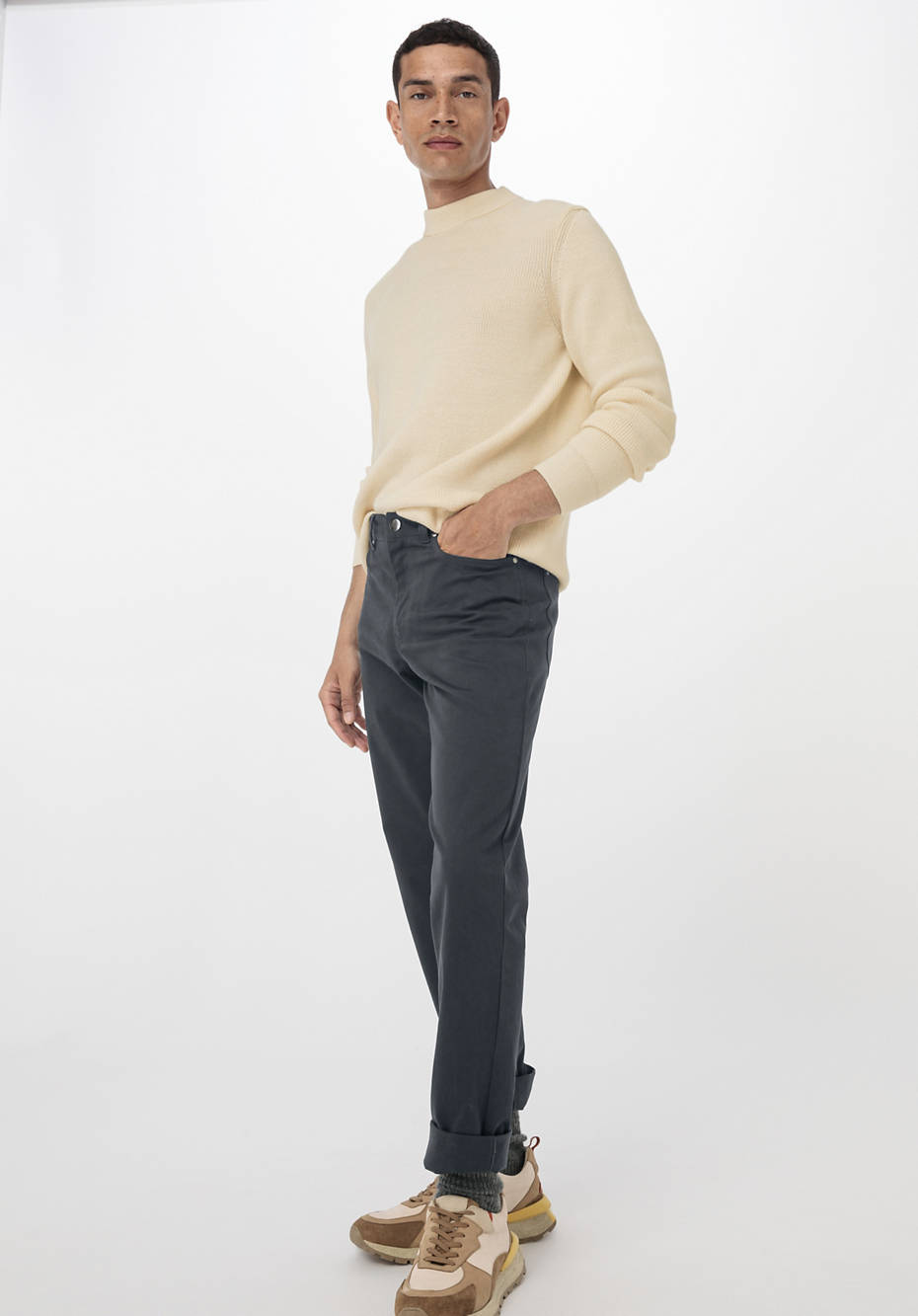 Hose Jan Regular aus Bio-Baumwolle mit Hanf