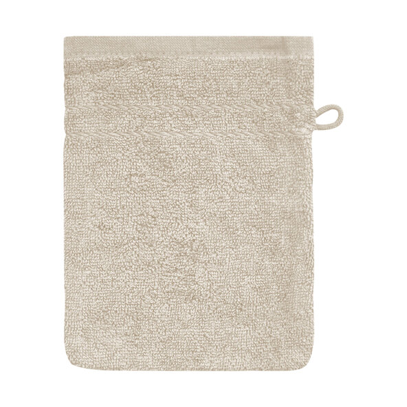 12er Frottierset Basic, beige inkl. Badvorleger