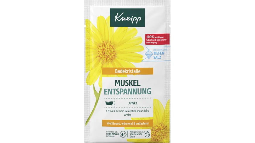 Kneipp Badekristalle Muskel Entspannung 60 g