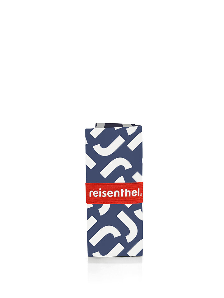 Reisenthel Einkaufstasche in Dunkelblau/ Weiß - (B)43,5 x (H)60 x (T)7 cm günstig kaufen onesize