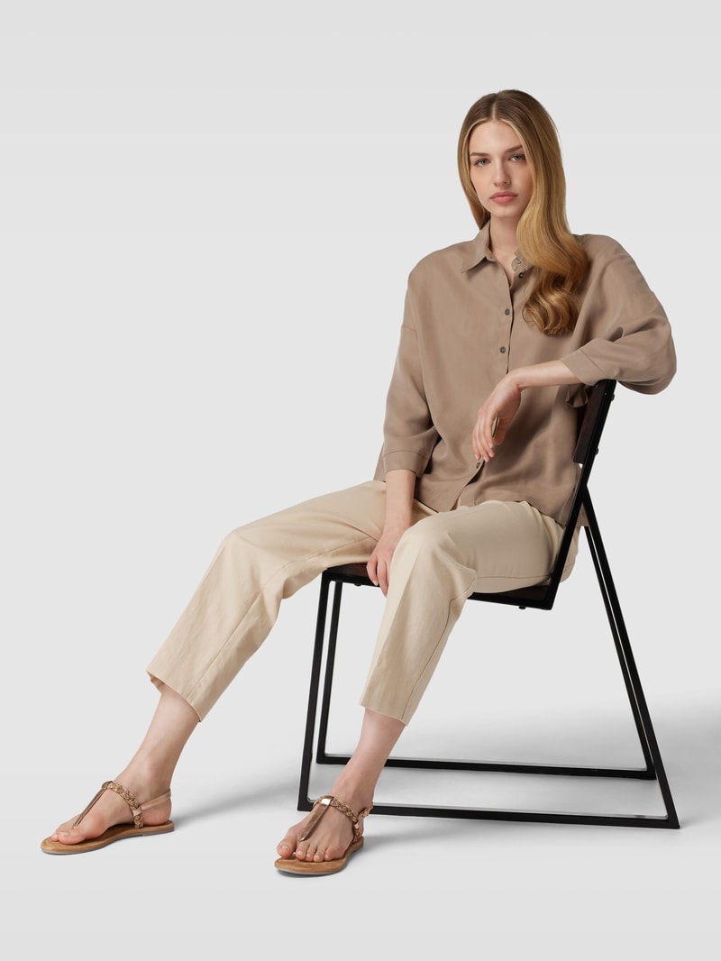 Zehentrenner mit Ziersteinbesatz in rose gold