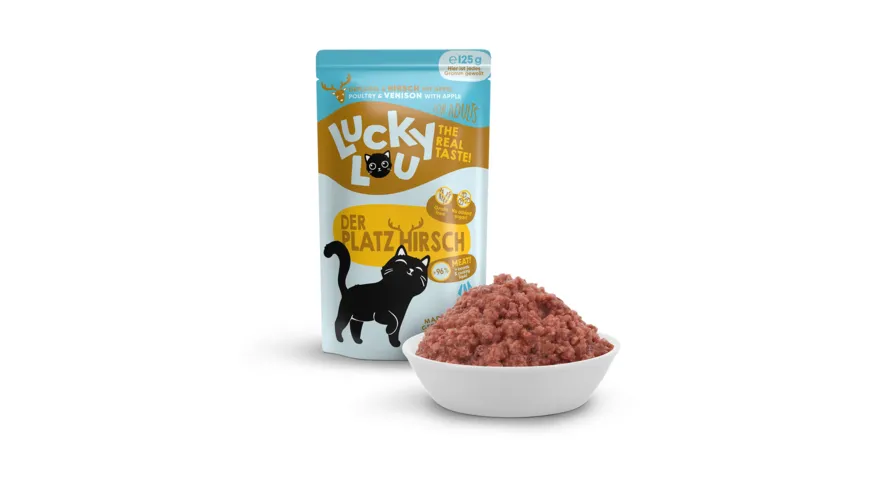 Lucky Lou Lifestage Adult Geflügel & Hirsch 125 g