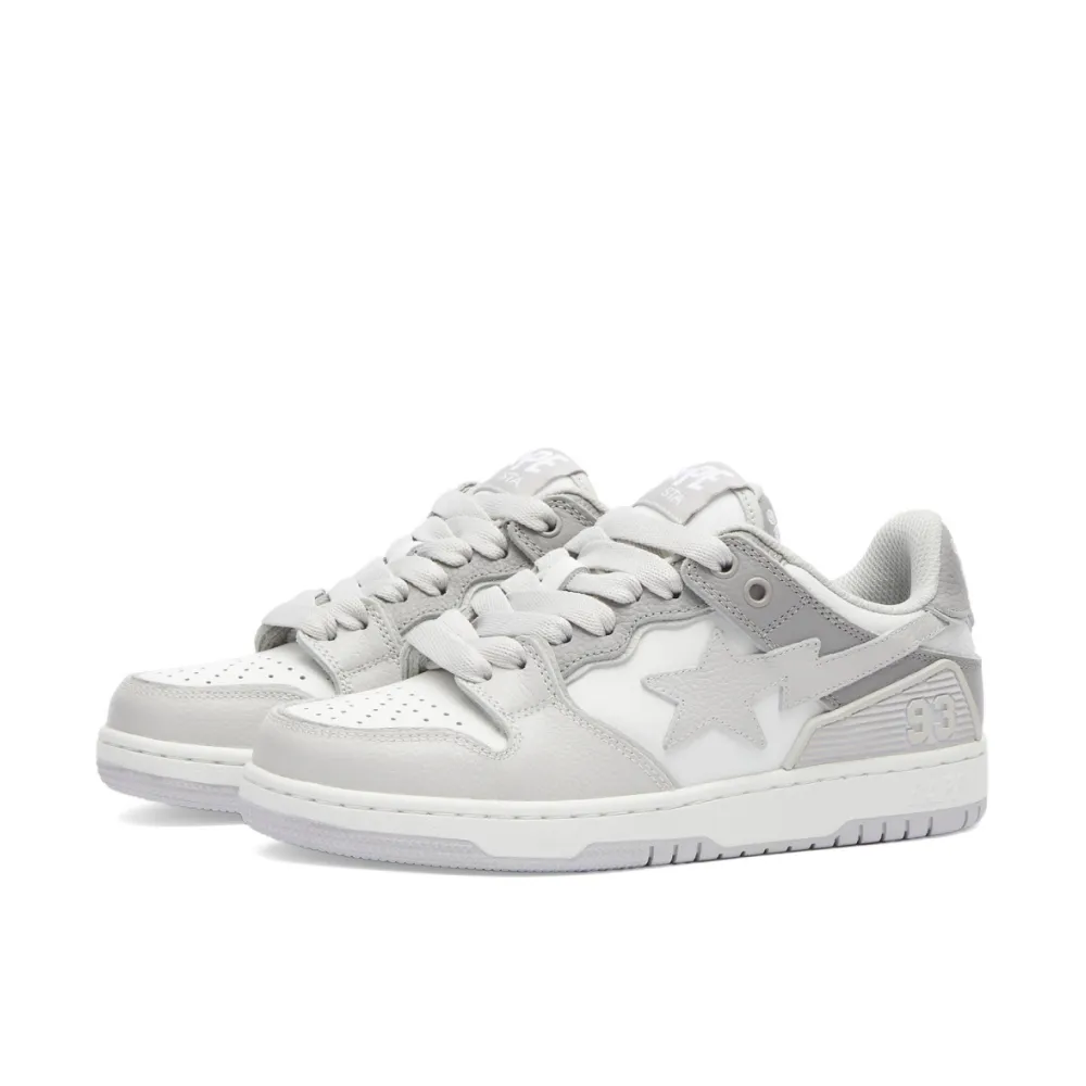 A Bathing Ape SK8 STA 5 001FWJ802059IWHT / weiss