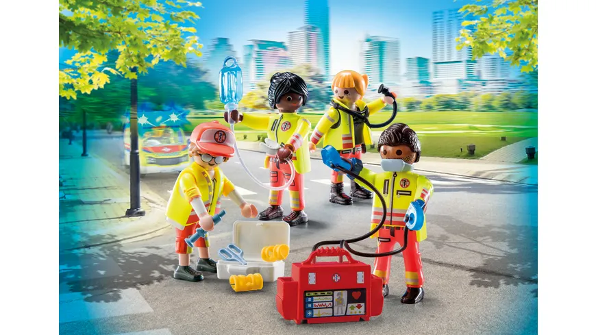 PLAYMOBIL 71244 - City Life - Rettungsteam
