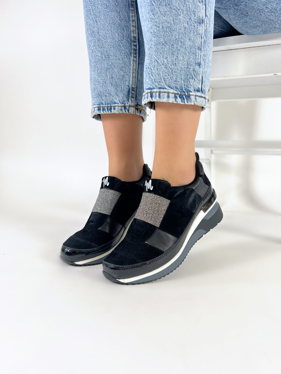 Mamzelle  VELIN H23 - Noir Argent