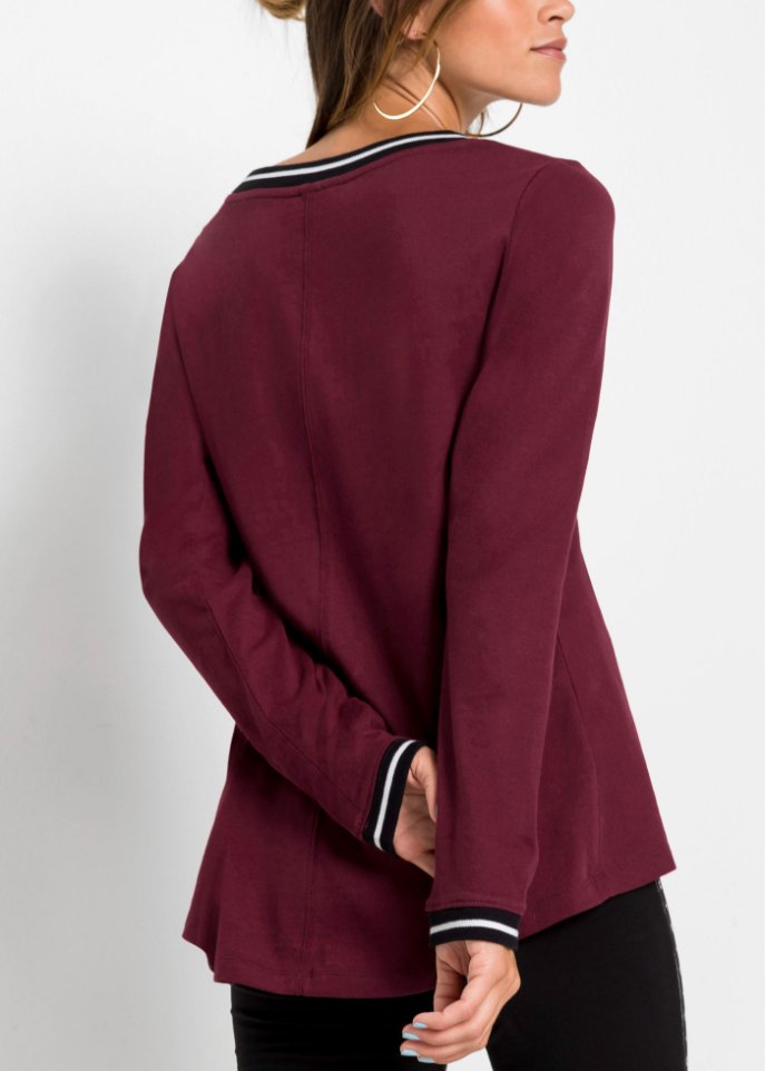 Langarmshirt aus Bio Baumwolle
