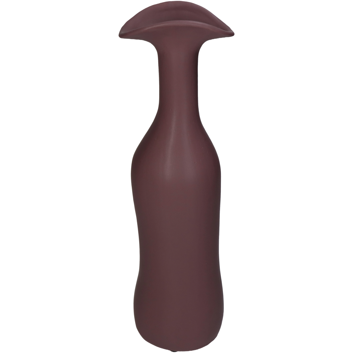 Trendhopper Vase Organic Aubergine 33 cm