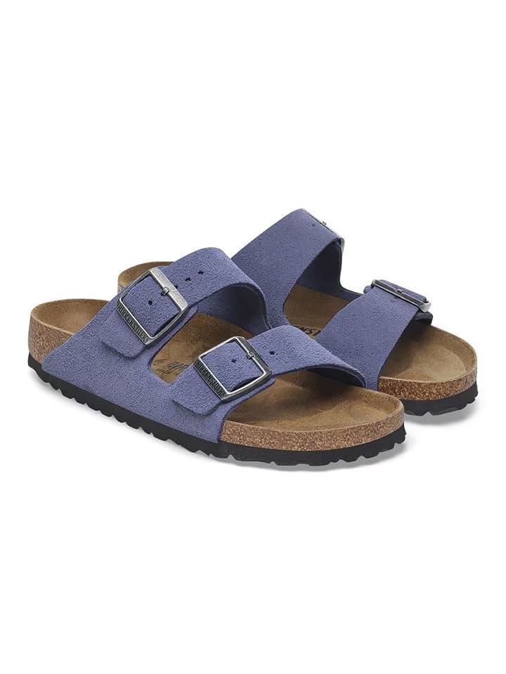 Birkenstock Leder-Pantoletten 