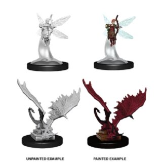 Sprite & Pseudodragon: Nolzurs Marvelous Unpainted Miniatures