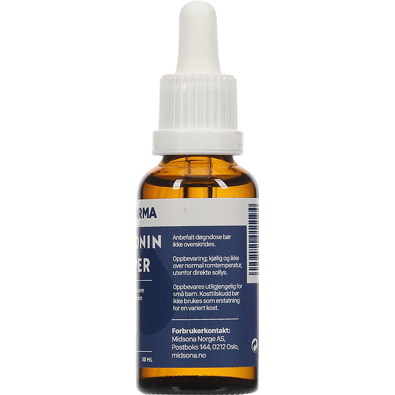 Biopharma Melatonin dråper 30 ml Biopharma
