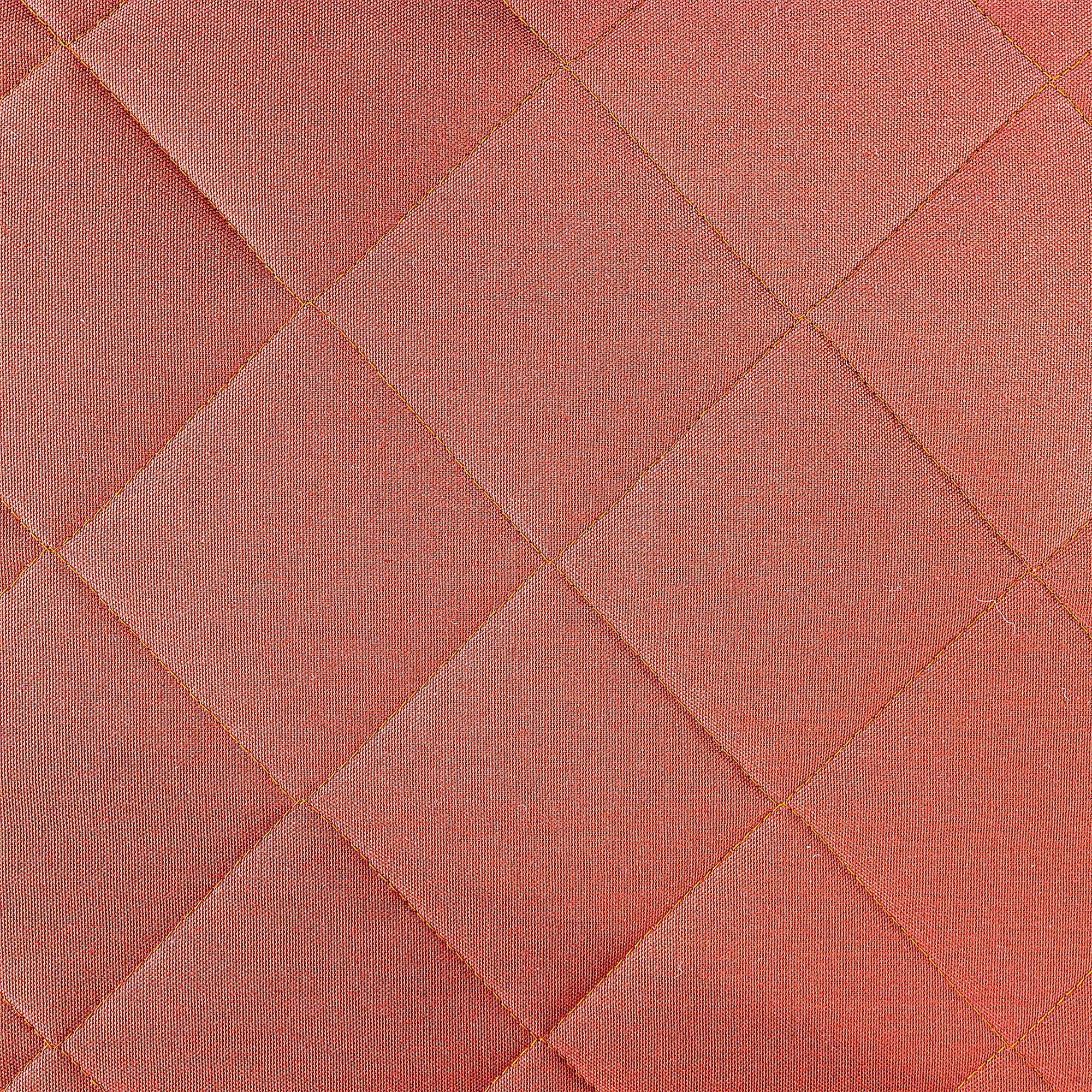 Housse clic-clac standard matelassée coton bachette uni