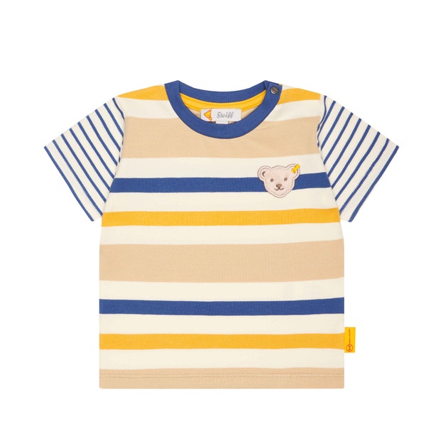 T-Shirt kurzarm, hellbraun für Jungs