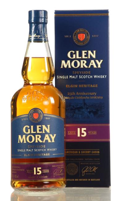 Glen Moray 'Whisky.de exklusiv' - Clubflasche 2018 ohne Clubmitgliedschaft 0,7 l·46 % vol