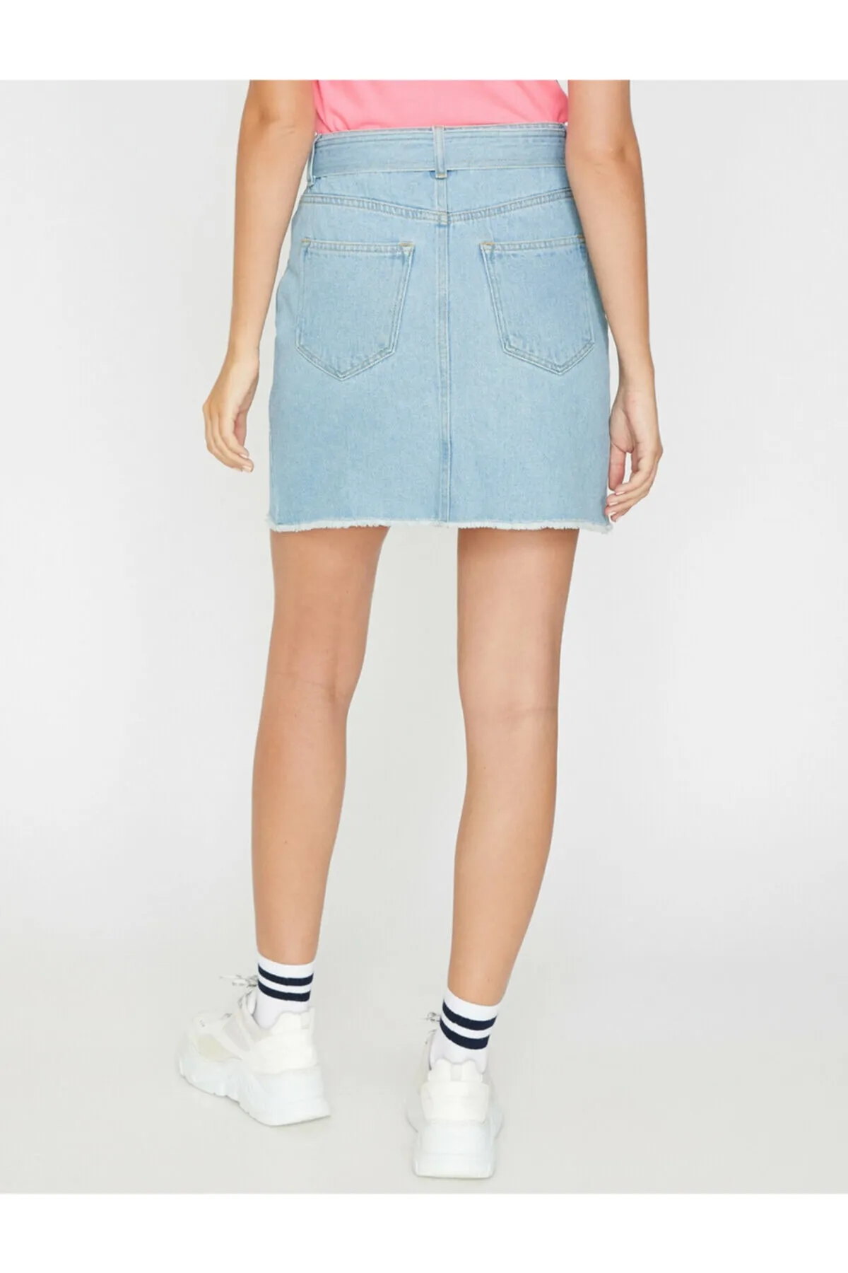 Koton  Damen-Rock mit verschiedenen Taschendetails 9YAK77077MD