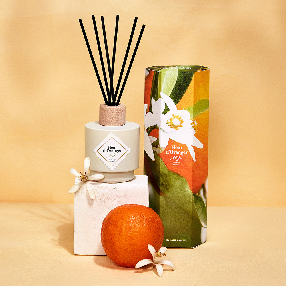my jolie candle Bouquet parfumé fleur d'oranger Diffuseur parfum