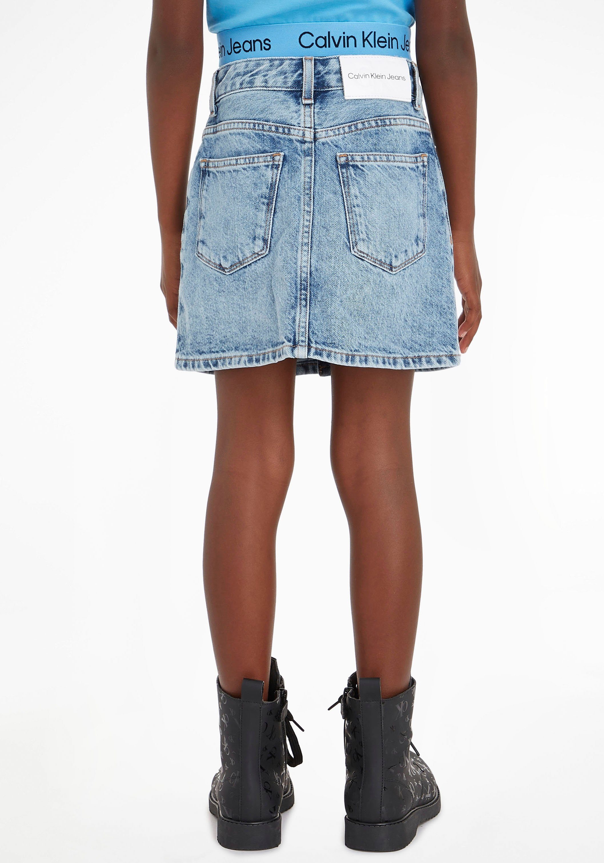 Calvin Klein Jeans Jeansrock Kinder Kids Junior MiniMe,in A-Linie