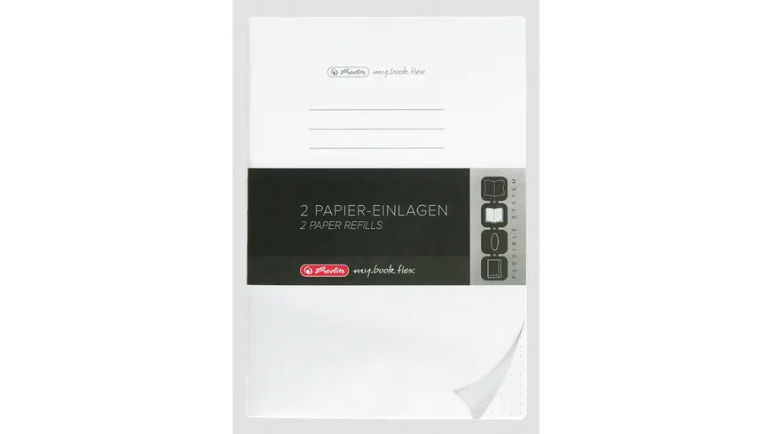 herlitz my.book flex Refill A4 2x40 Blatt punktiert