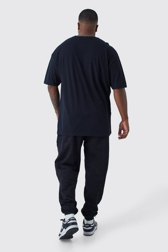 Plus T-Shirt mit lizenziertem Tupac Print