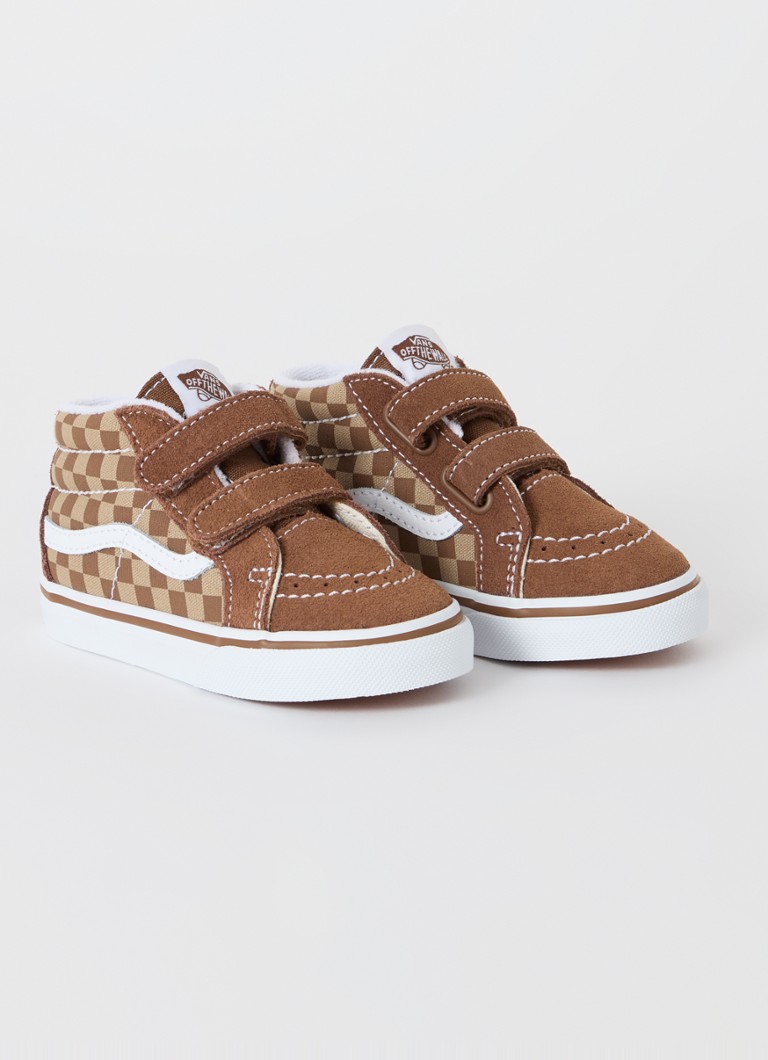 Teniși VANS Sk8-Mid Reissue V cu detalii din piele întoarsă