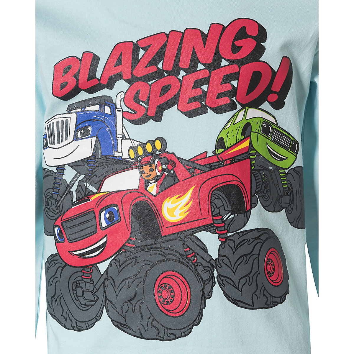 Blaze und die Monstermaschinen Schlafanzug für Jungen