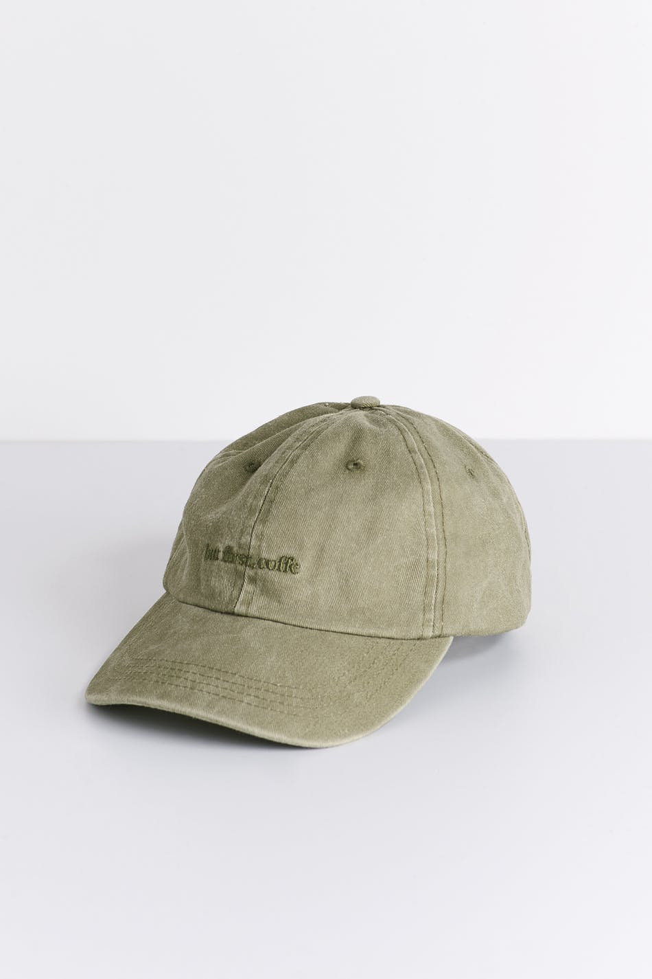 Washed cotton cap