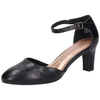 Via della Rosa Spangenpumps in schwarz