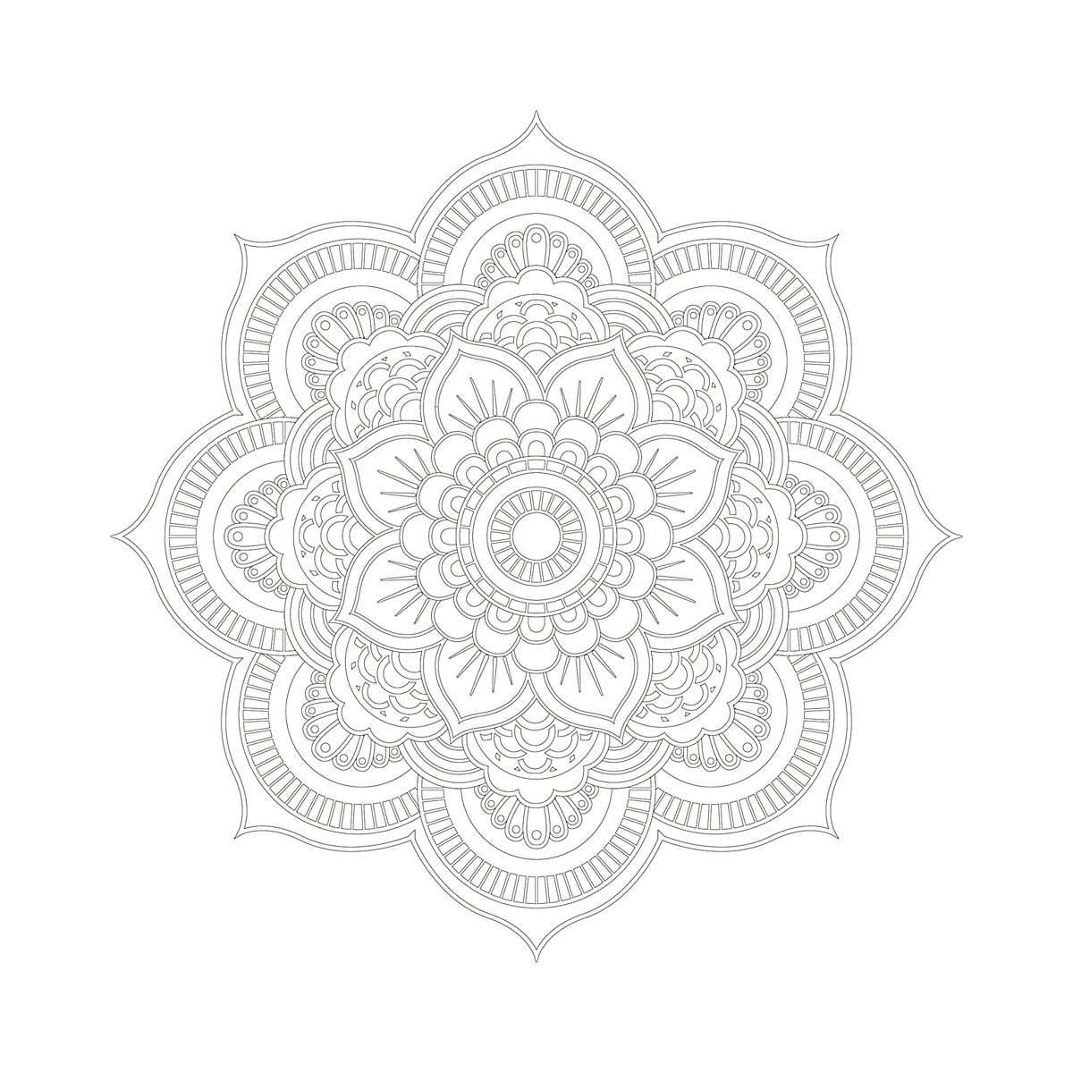 Achtsam & Kreativ. Mandalas