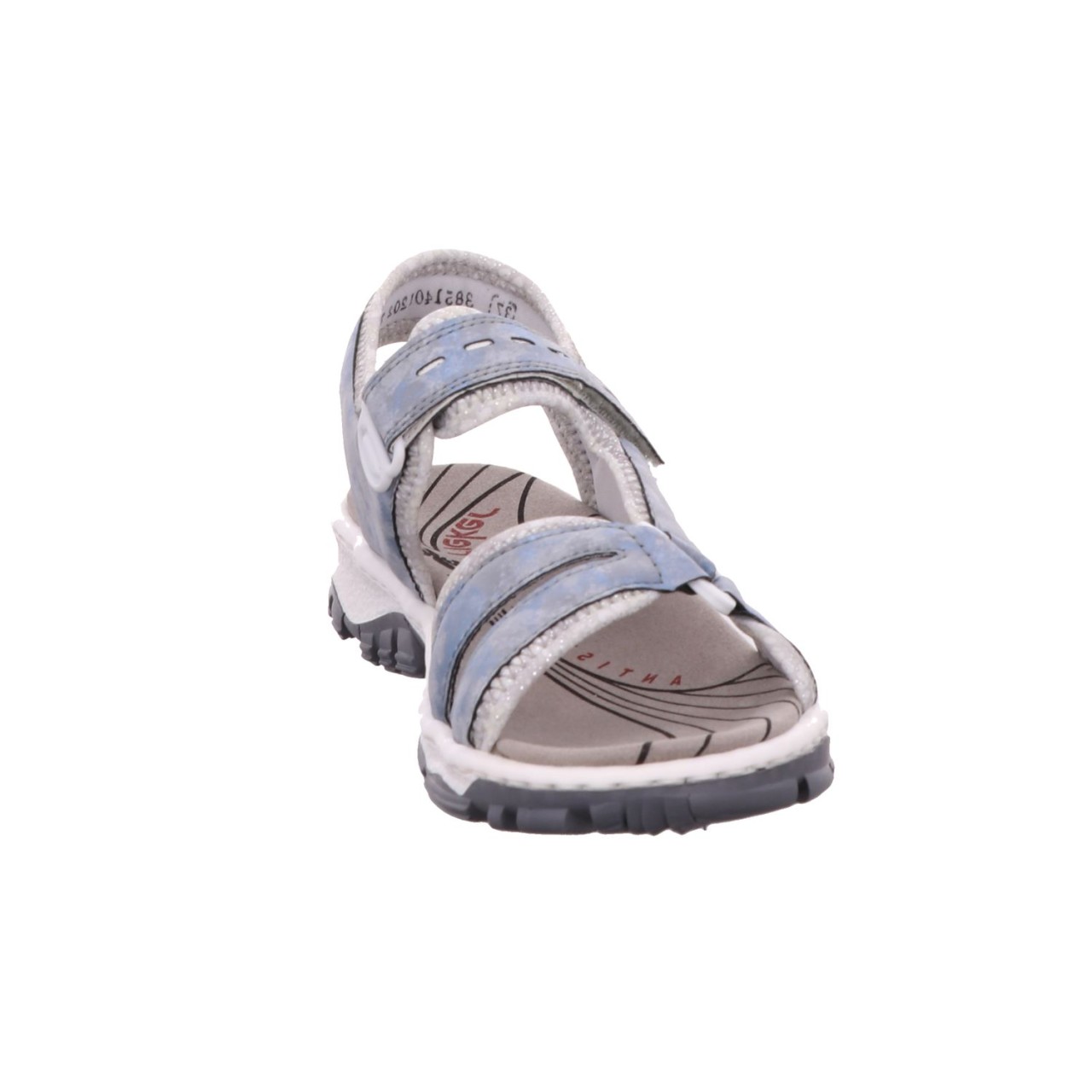 RIEKER Klassische Sandalen blau