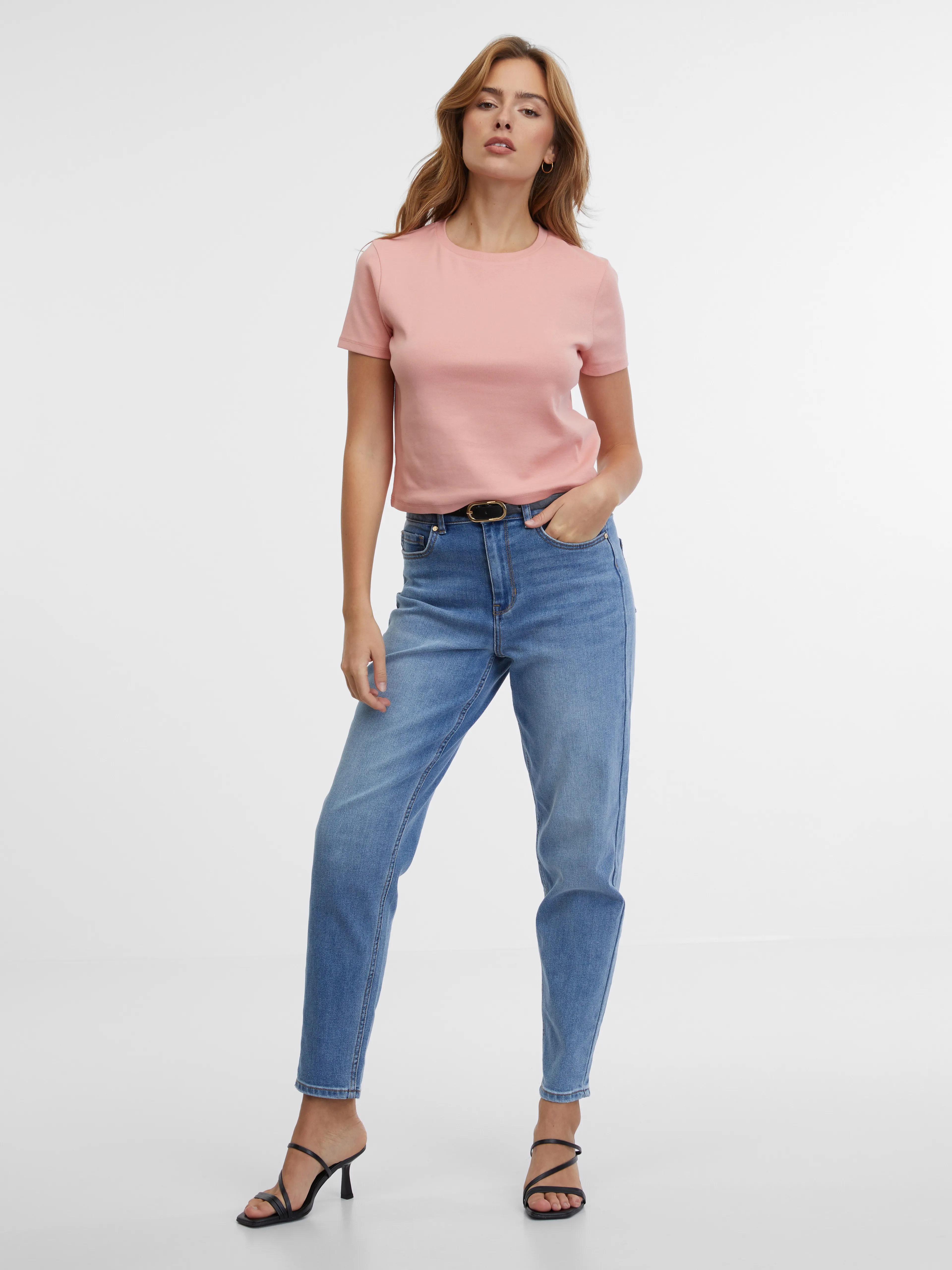 Rosa Damen-T-Shirt ORSAY