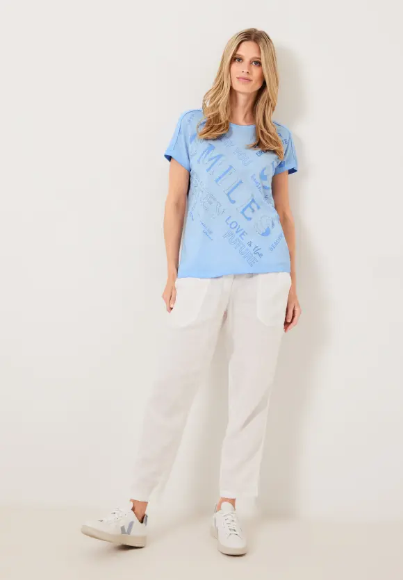 CECIL Wording Print T-Shirt