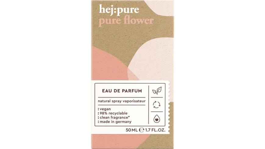 HEJ:PURE FLOWER Eau de Parfum 50 ml