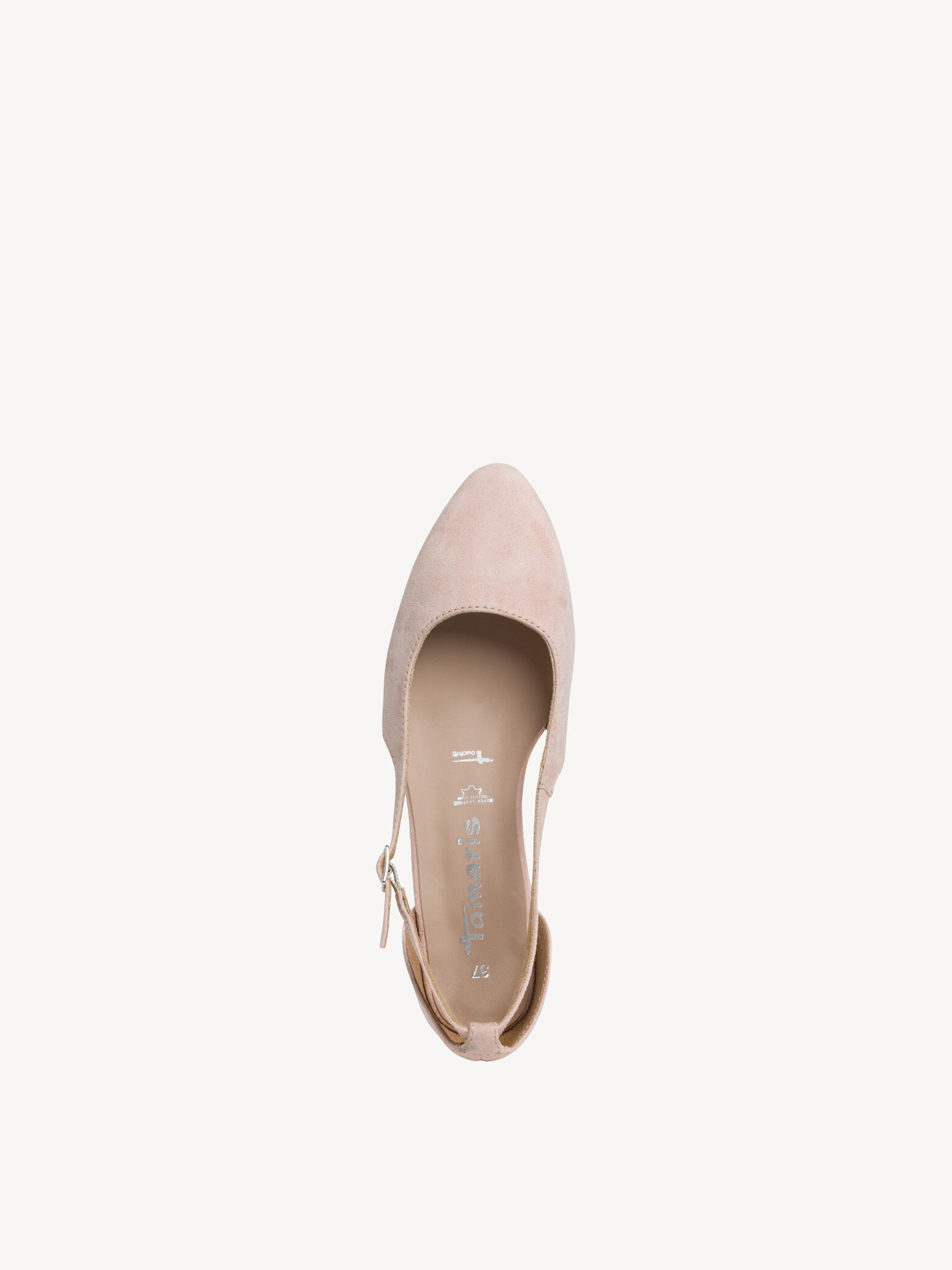 Ballerine en cuir - rose