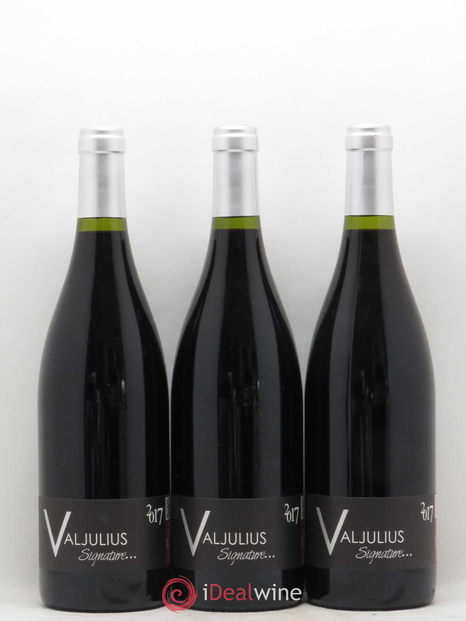 IGP Pays d'Hérault (Vin de Pays de l'Hérault) Valjulius Signature J Et B Sarda 2017 - Lot de 3 Bouteilles