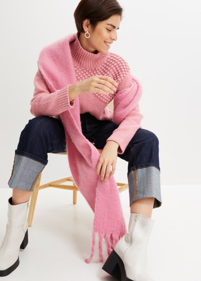 Pullover mit Struktur
