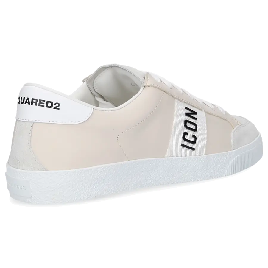 Dsquared2 - Sneaker low ICON CASSETTA Veloursleder - beige
