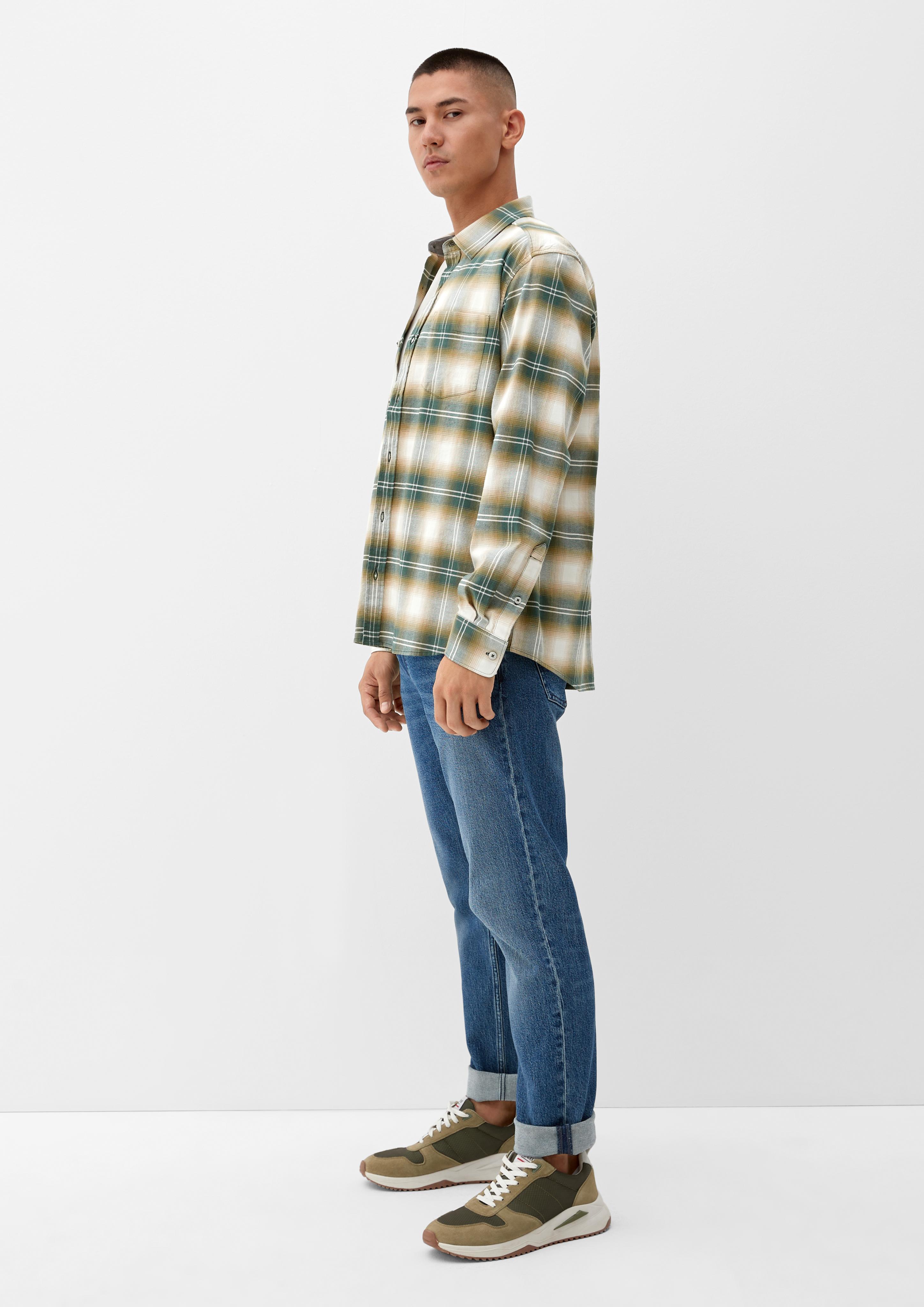 Regular: Kariertes Flanell-Hemd  2120973-78N6