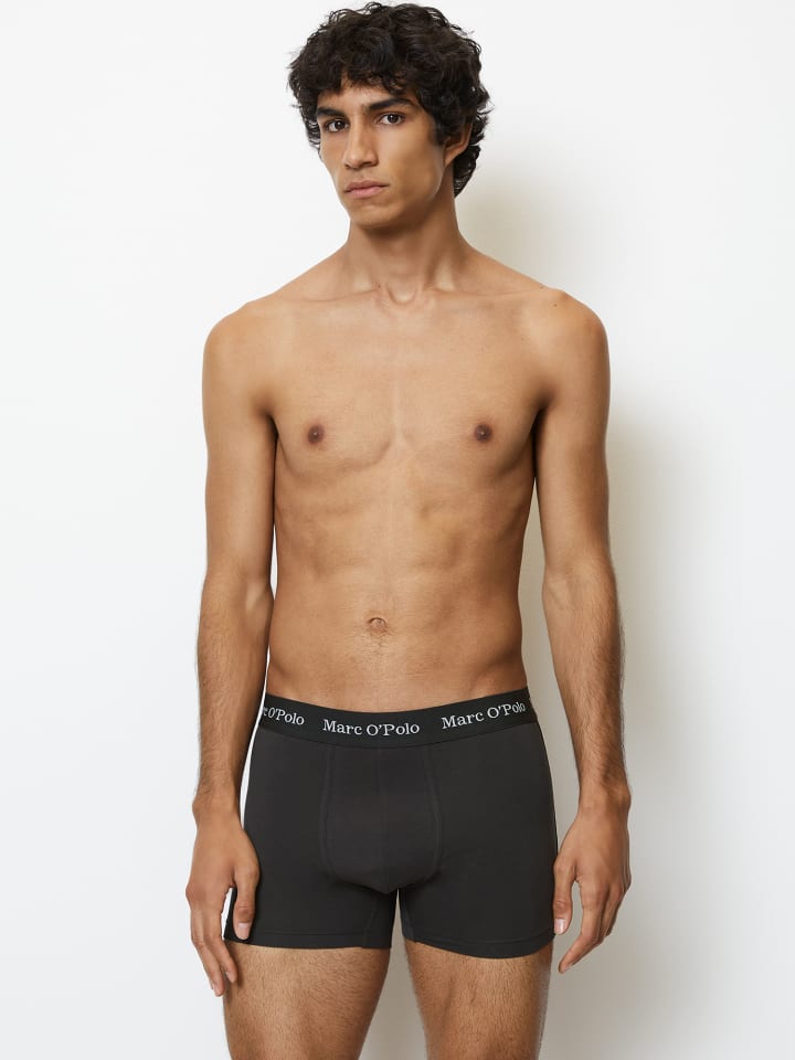 Marc O'Polo Retro Boxer Essentials in Schwarz günstig kaufen