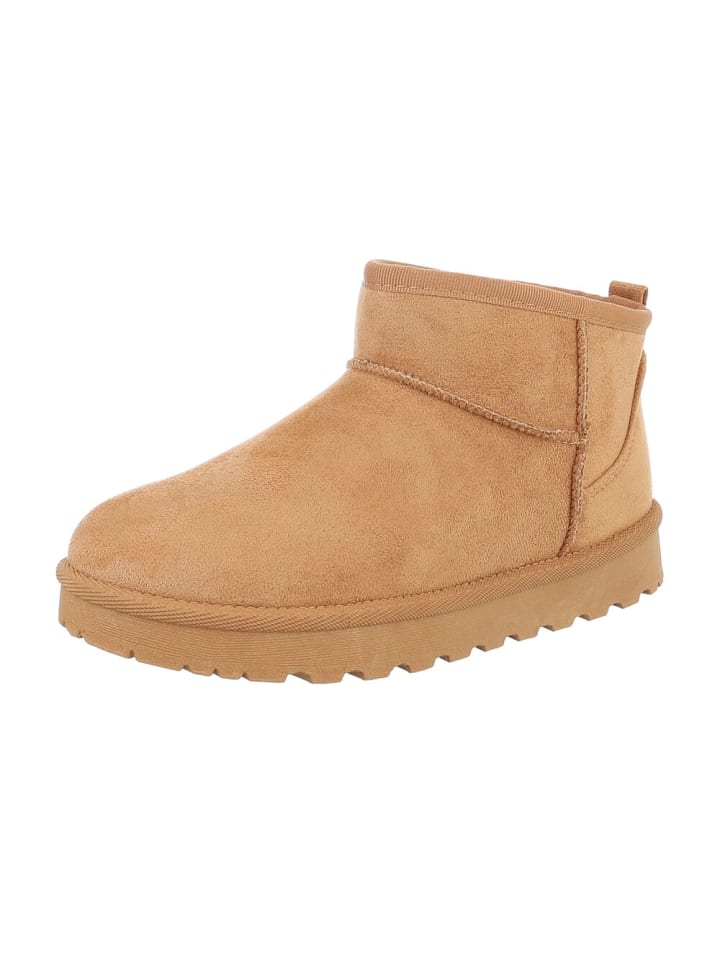Ital-Design Stiefelette in Camel günstig kaufen 39
