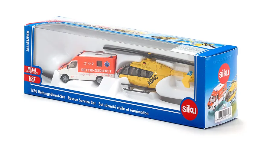 SIKU 1850 Super - Rettungsdienst-Set