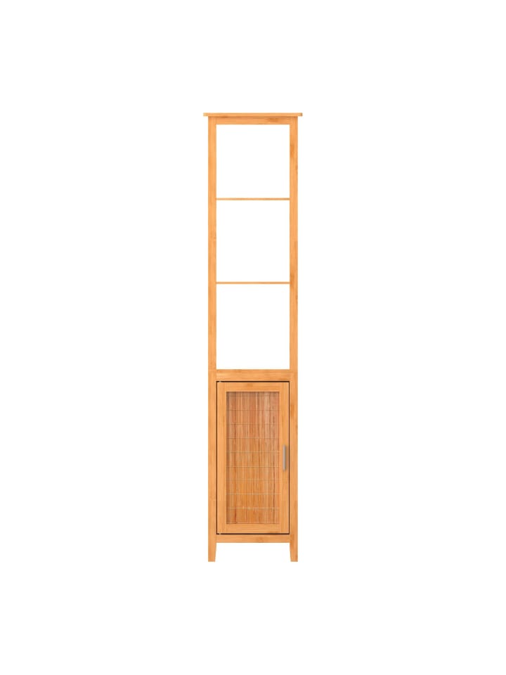 eisl since 1980 Bambus Badregal in Hellnatur - (H) 190 cm  günstig kaufen onesize
