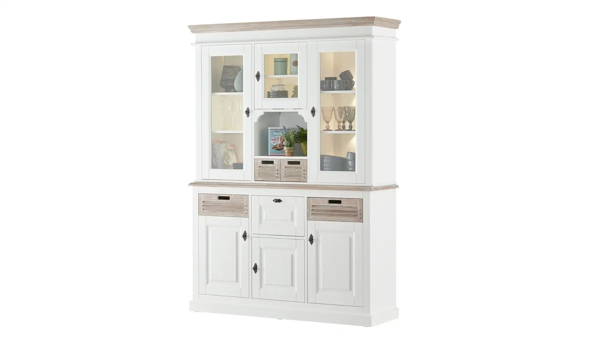 maison bleue Buffet Cortina