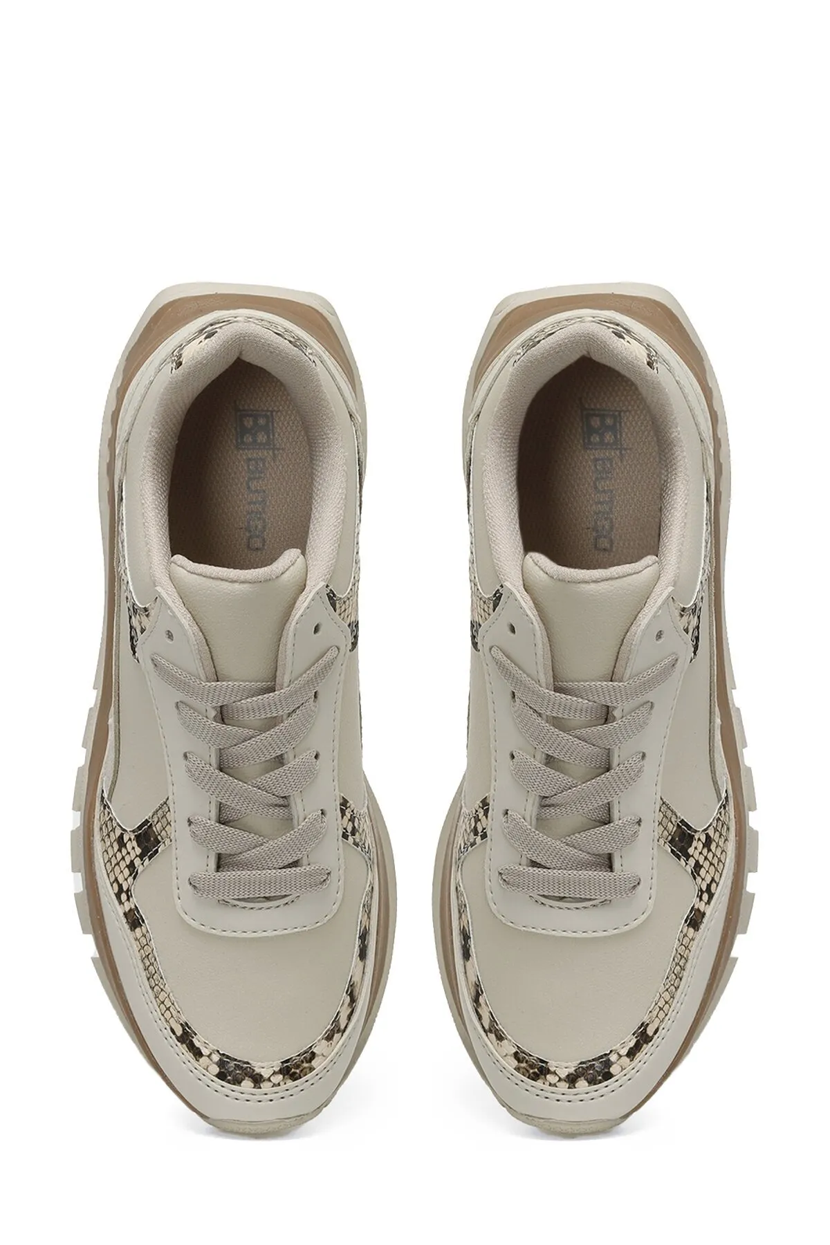 Butigo  HOTTY 3PR Cremefarbener Damen-Sneaker