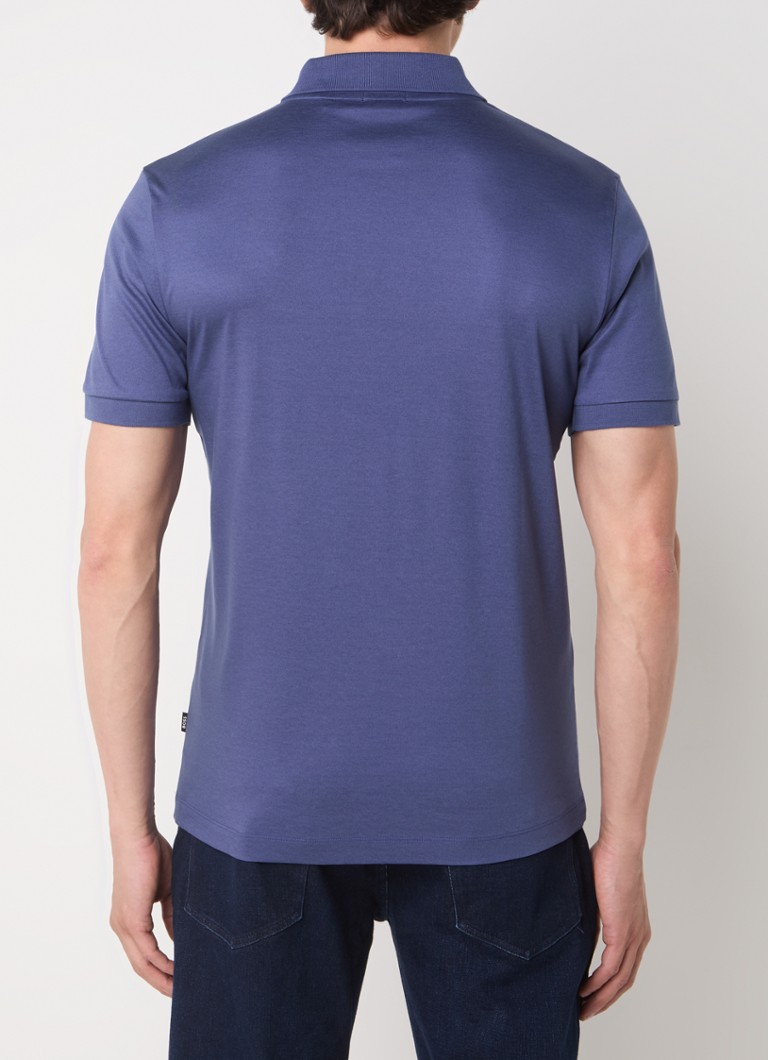 HUGO BOSS C-Polston slim fit polo with half zip